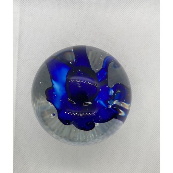 Unique Adorable Blue Octopus Paperweight - Picture 7 of 10